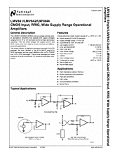 DataSheet LMV842 pdf
